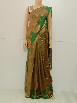 SAREE-BRASSO-COPPER-GREEN-S0598-RS975