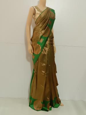 SAREE-BRASSO-COPPER-GREEN-S0598-RS975