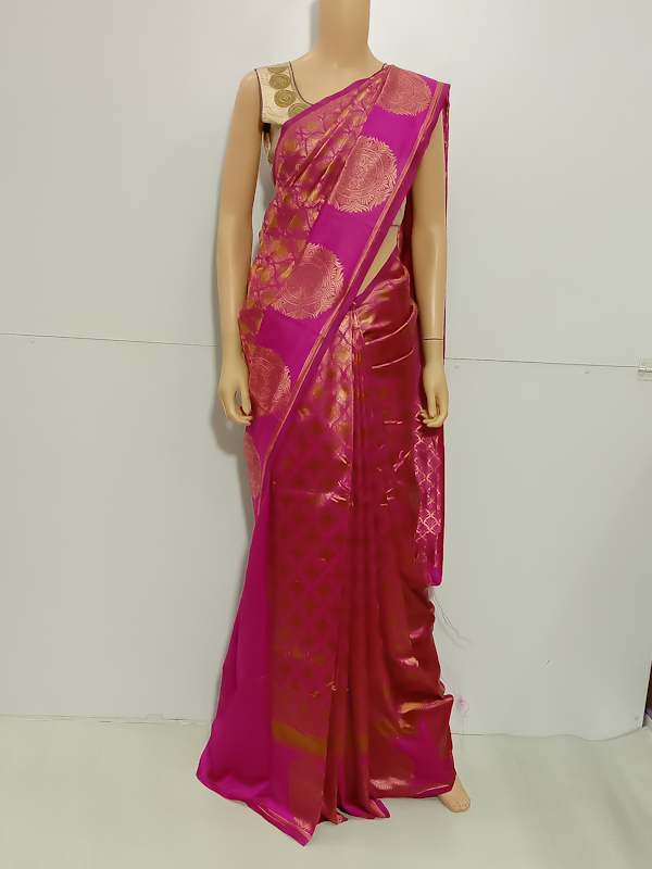 SAREE-BRASSO-COPPER-PINK-S0600-Rs975