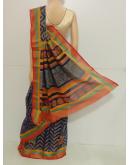 SAREE-PUSHPA-BRASSOCOTTON-NAVYBLUE-S0579