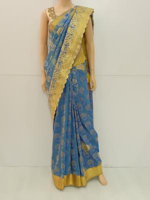 SAREE-WONDERLA-ARTSILK-PINKGREEN-S0505-RS1895
