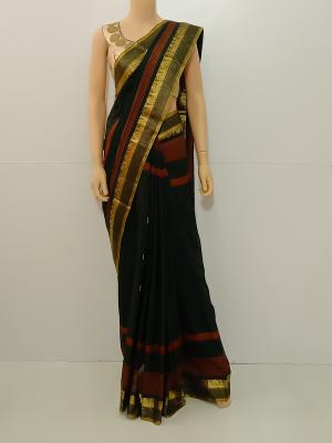 SAREE-AISHWARYA-FANCYCOTTON-DARKGREEN-S0544-RS999/-