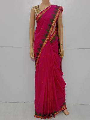 SAREE-AISHWARYA-FANCYCOTTON-PINK-S0539-RS999