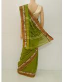 SAREE-AISHWARYA-FANCYCOTTON-GREEN-S0540-RS999/-