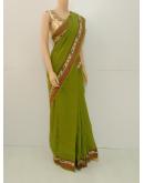 SAREE-AISHWARYA-FANCYCOTTON-GREEN-S0540-RS999/-