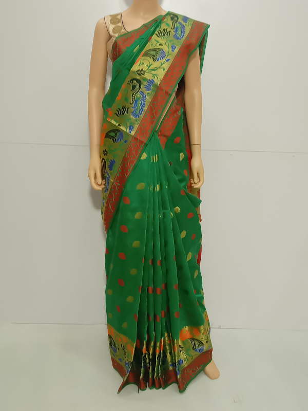SAREE-BIGIL-SILKCOTTON-GREEN-S0114-RS1150
