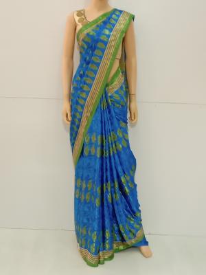 SAREE-DHABIYA-SHINEINGCREPE-ROYALBLUE-S0316-RS790