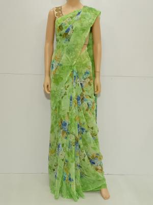 SAREE-NAINIHA-LAZERCHIFFON-GREEN-S0437-RS675