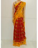 SAREE-PUSHPA-B RASSOCOTTON-RE DYELLOW-S0582- RS800