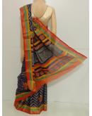 SAREE-PUSHPA-BRASSOCOTTON-BROWN-S0586-RS800
