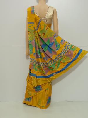 SAREE-ALOK-GRAPESILK-YELLOW-S0565-RS695 