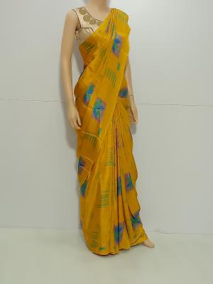 SAREE-ALOK-GRAPESILK-YELLOW-S0565-RS695 