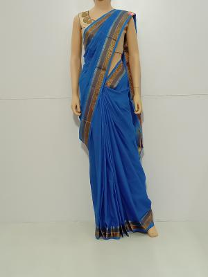 SAREE-ROJA-FANCYCOTTON-BLUE-S0577-RS999