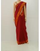 SAREE-ROJA-FANCYCOTTON-MAROON-S0576-RS650