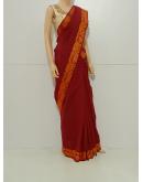 SAREE-ROJA-FANCYCOTTON-MAROON-S0576-RS650