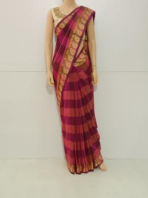 SAREE-AISHWARYA-FANCYCOTTON-BURGUNNDY-S0569-RS899