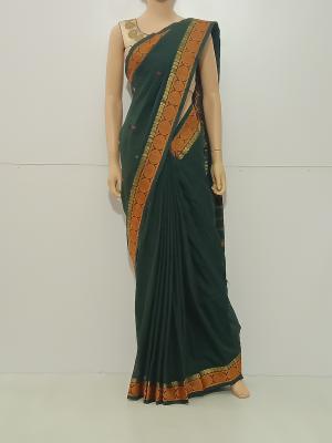 SAREE-AISHWARYA-FANCYCOTTON-GREEN-S0570-RS999