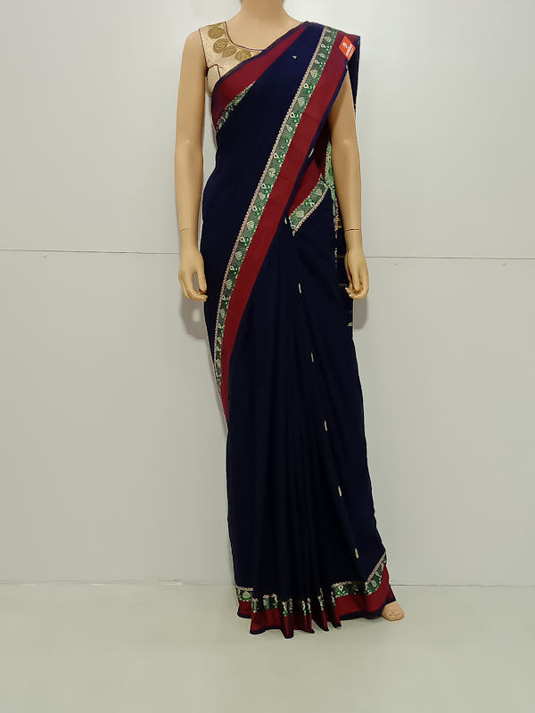 SAREE-AISHWARYA-FANCYCOTTON-NAVIBIUE-S0560-RS999