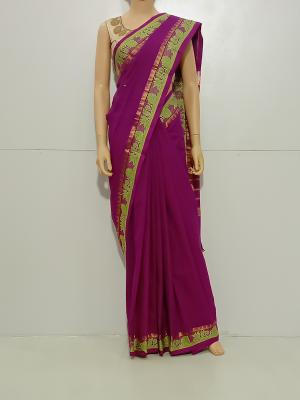 SAREE-AISHWARYA-FANCYCOTTON-VOILET-S0559-RS999
