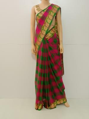 SAREE-RAMANI-FANCYCOTTON-PINKANDGREEN-S0558-RS899