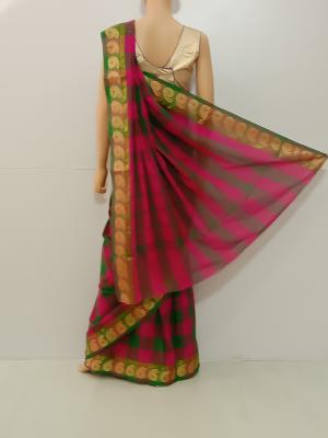 SAREE-RAMANI-FANCYCOTTON-PINKANDGREEN-S0558-RS899