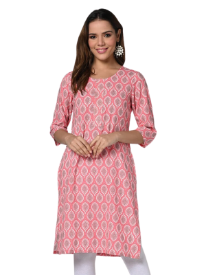 kurthi_avaasa_ 10_S_size_peach_flowerdesign