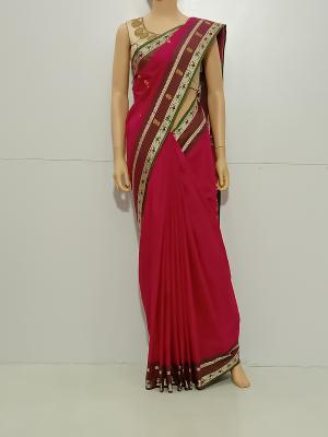 SAREE-AISHWARYA-FANCYCOTTON-PINK-S0562-RS999