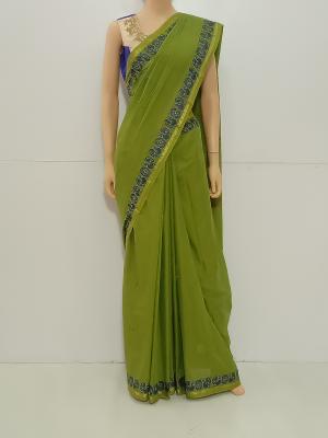 SAREE-AISHWARYA-FANCYCOTTON-GREN-S0552-RS999/-