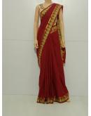 SAREE-AISHWARYA-FANCYCOTTON-MAROON-S0546-RS999/-