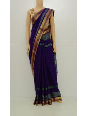 SAREE-AISHWARYA-FANCYCOTTON-VIOLET-S0547-RS999/-