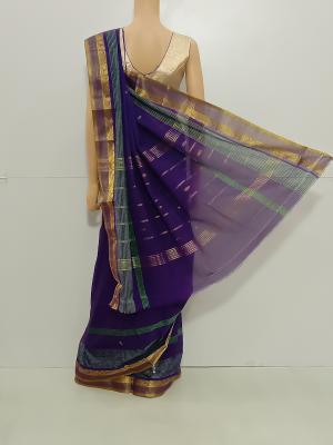 SAREE-AISHWARYA-FANCYCOTTON-VIOLET-S0547-RS999/-