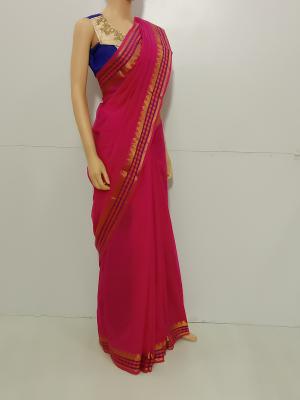 SAREE-AISHWARYA-FANCYCOTTON-PINK-S0550-RS999/-