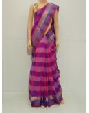 SAREE UPPADA FANCYCOTTON PINKPURPLE S0073 RS995