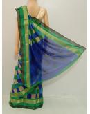SAREE UPPADA FANCY COTTON GREEN BLUE S0151 RS995