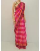 SAREE UPPADA FANCY COTTON PINK S0153 RS995