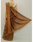 SAREE VISHAKA SANDYASILK HONEY DARK BROWN S0263 RS680 