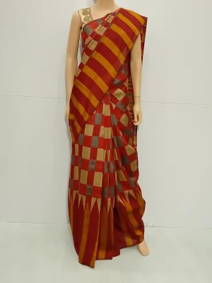 SAREE VARALAKSHMI COTTON MEROON S0040 RS975
