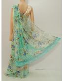 SAREE-NANCY-LAZERCHIFFON-DISTEMBERGREEN-S0427-RS675