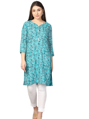 kurti_avaasa_001_blue_L_size_waveylines 