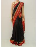 SAREE NILGIRI SILK COTTON BLACK S0145 RS800