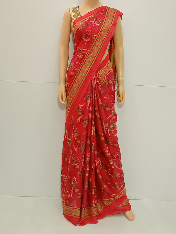 SAREE-SANA-SHINELESSCREPE-REDGREEN-S0232-RS750