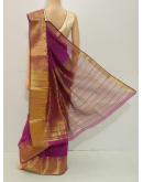 SAREE BANARASI KERALACOTTON PURPLE S0107 RS885