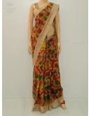 SAREE SANGITH SOFT COTTON RED GREEN S0129 RS890