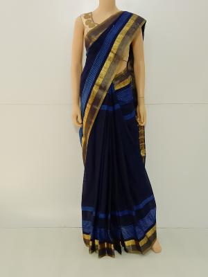 SAREE-AISHWARYA-FANCYCOTTON-NAVYLUE-S0541-RS999