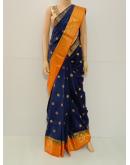 SAREE KANJIVARAM DESIGNERPATTU NAVYBLUE S0086 RS1135