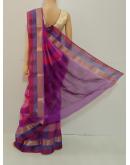 SAREE UPPADA FANCYCOTTON PINKPURPLE S0073 RS995