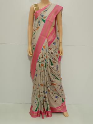 SAREEVASUNDHRAFANCYCOTTONAASHPINKS0075RS945