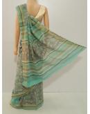 SAREE ALOK COTTONSILK AASHBLUE S0116 RS875