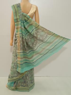 SAREE ALOK COTTONSILK AASHBLUE S0116 RS875