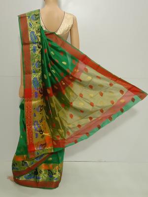 SAREE-BIGIL-SILKCOTTON-GREEN-S0114-RS1150
